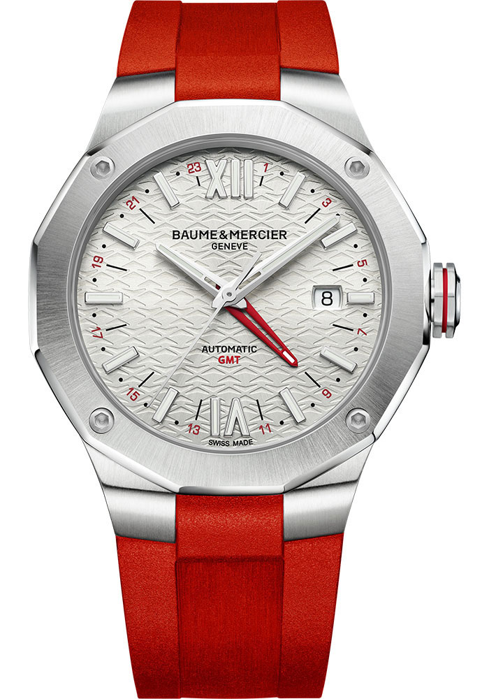 Baume & Mercier Watches - Riviera 42mm - Automatic GMT - Steel - Style No: M0A10801