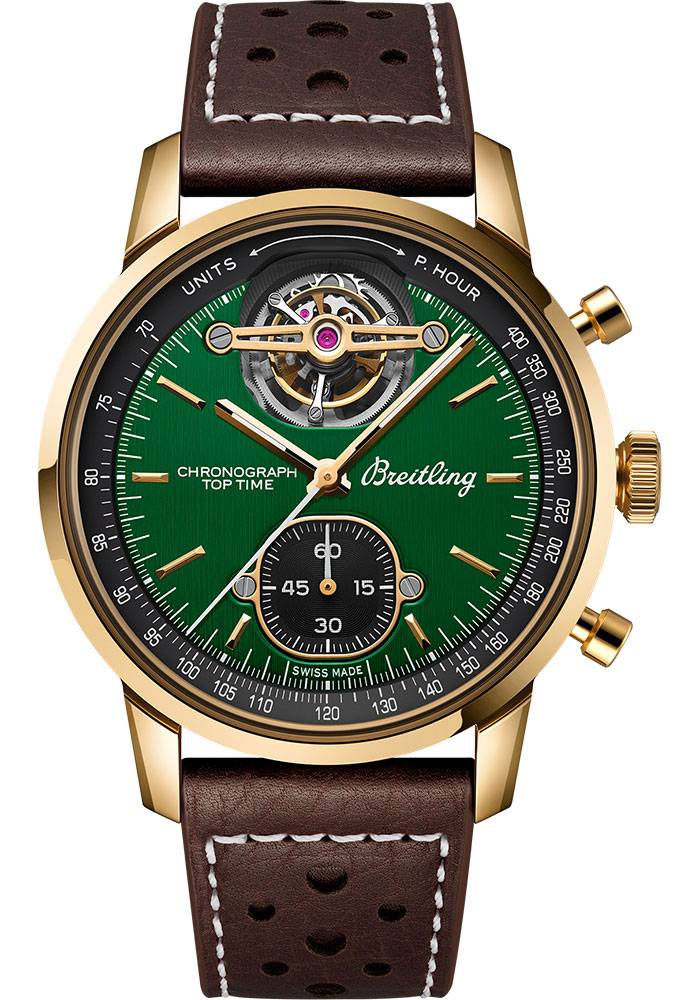 Breitling Watches - Top Time B21 Bronze - Leather Strap - Folding Buckle - Style No: NB21251A1L1X1