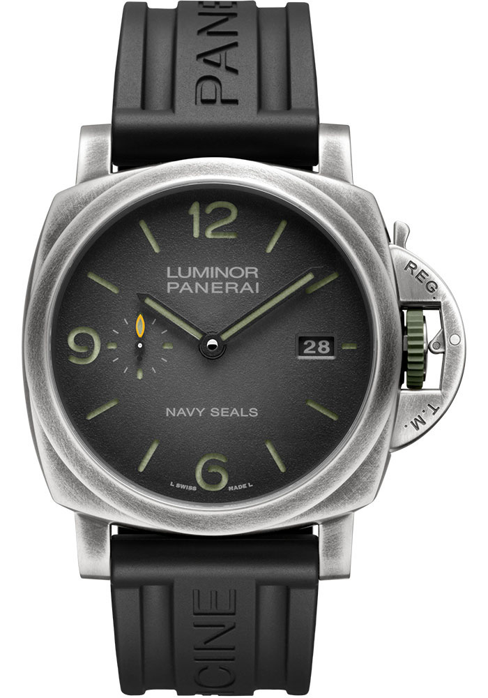 Panerai PAM01412 Luminor Marina Navy Seals 44mm Watch