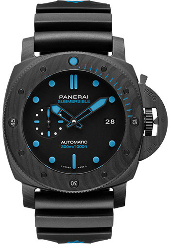 Panerai Watches - Submersible Carbotech - 47mm - Style No: PAM02616