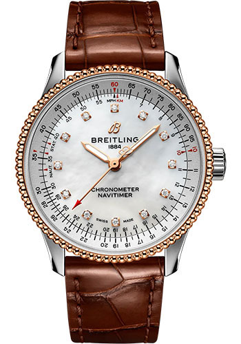 Breitling Navitimer Auto (35mm|Steel&RG|Croco|Tang) Watches
