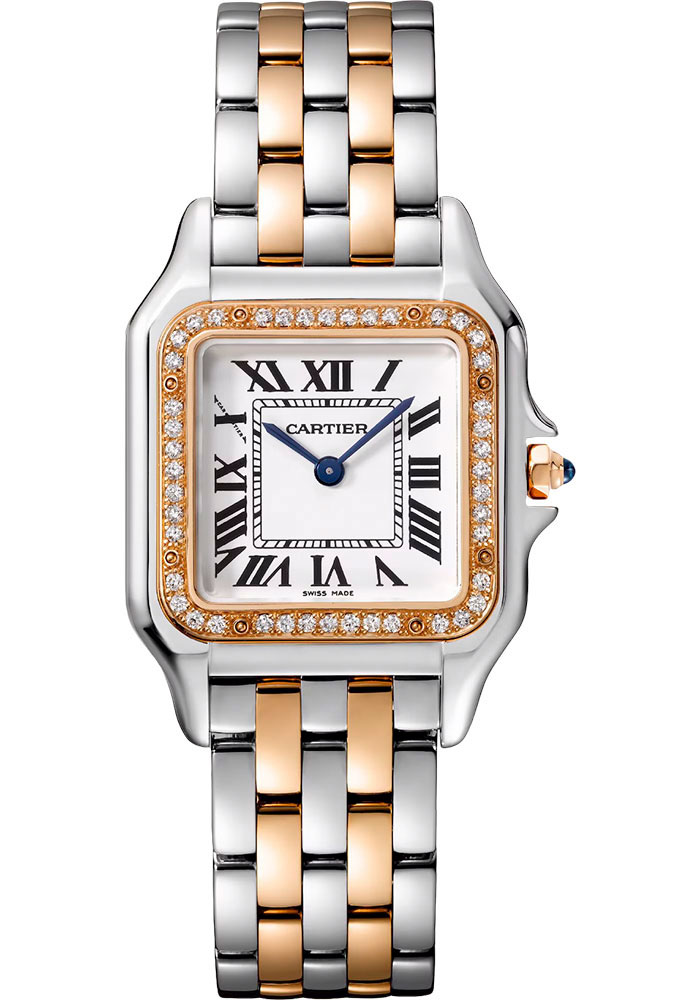 Cartier Watches - Panthere de Cartier Medium - Steel and Rose Gold - Style No: W3PN0010