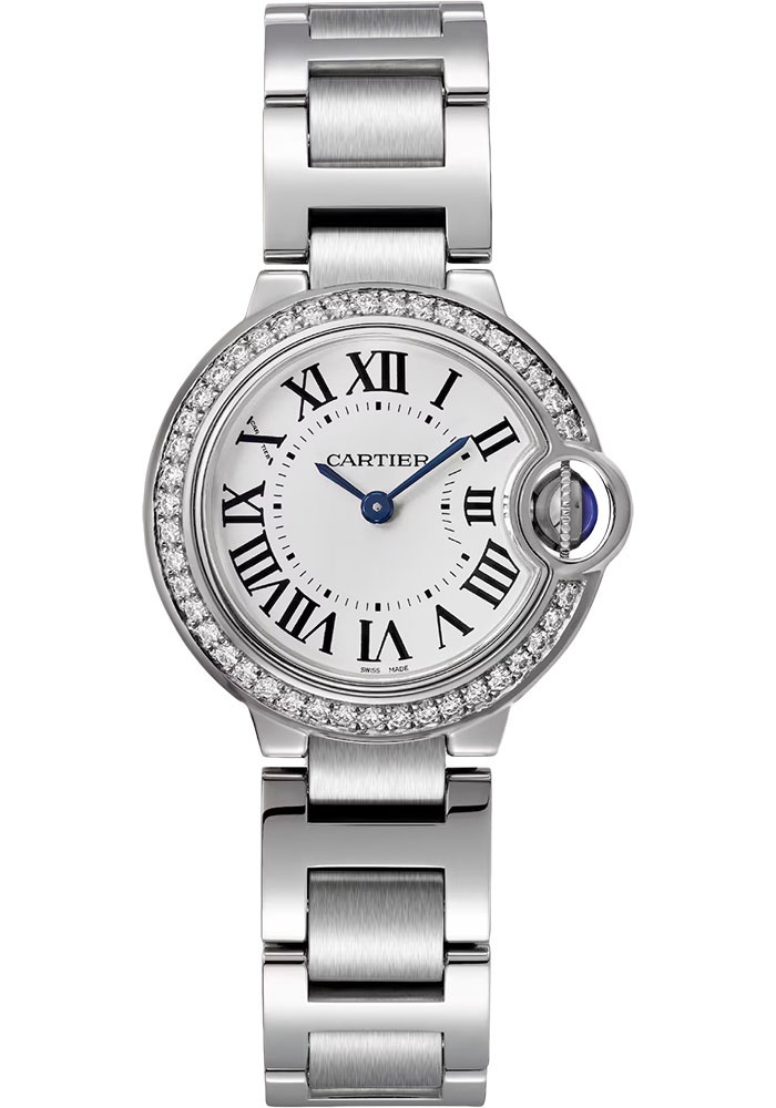 Cartier Watches - Ballon Bleu 28mm - Stainless Steel - Style No: W4BB0030