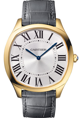 cartier drive extra flat white gold
