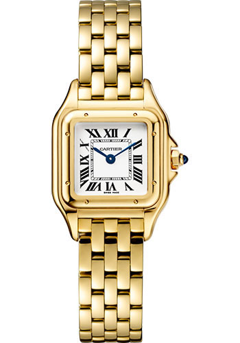 cartier panthere watch yellow