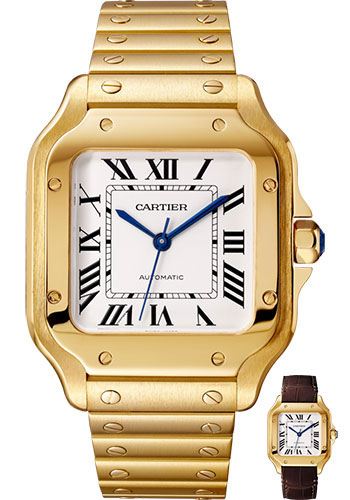 used cartier santos 100 for sale