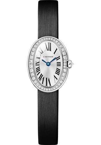 Cartier Baignoire Mini - White Gold Watches From SwissLuxury