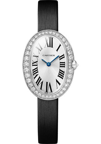 Cartier Baignoire Small - White Gold Watches From SwissLuxury