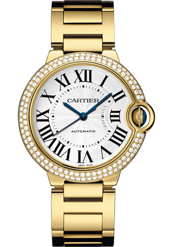 cartier gold ballon bleu watch price