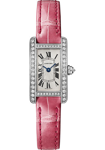 Cartier Tank Americaine Mini - White Gold Watches