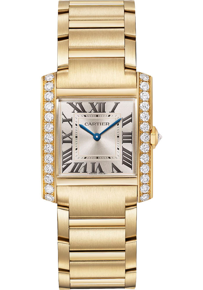 Cartier Watches - Tank Francaise Medium - Yellow Gold - Style No: WJTA0061