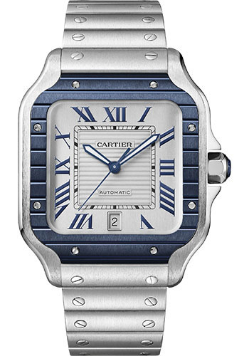 Cartier WSSA0047 Santos de Cartier Large - Stainless Steel Watch