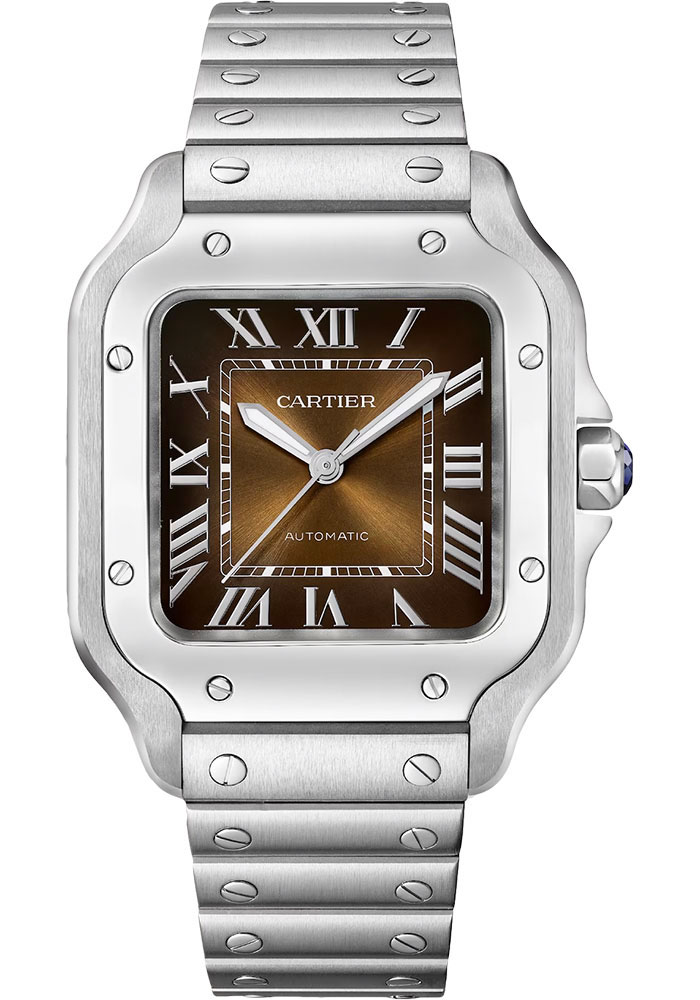 Cartier Watches - Santos de Cartier Medium - Stainless Steel - Style No: WSSA0065