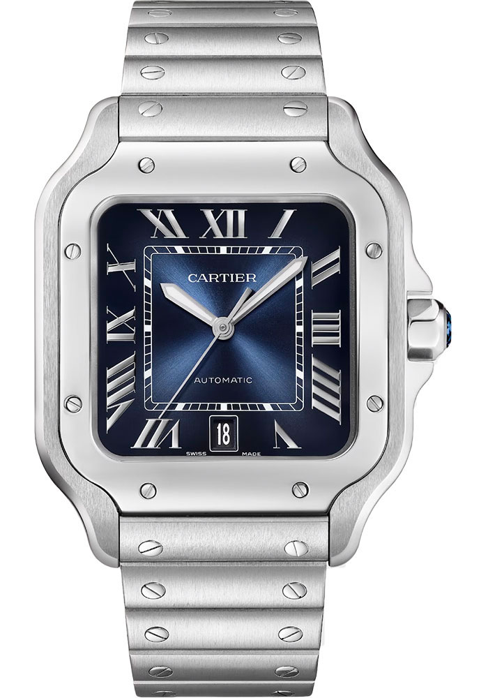 Cartier Watches - Santos de Cartier Large - Stainless Steel - Style No: WSSA0071