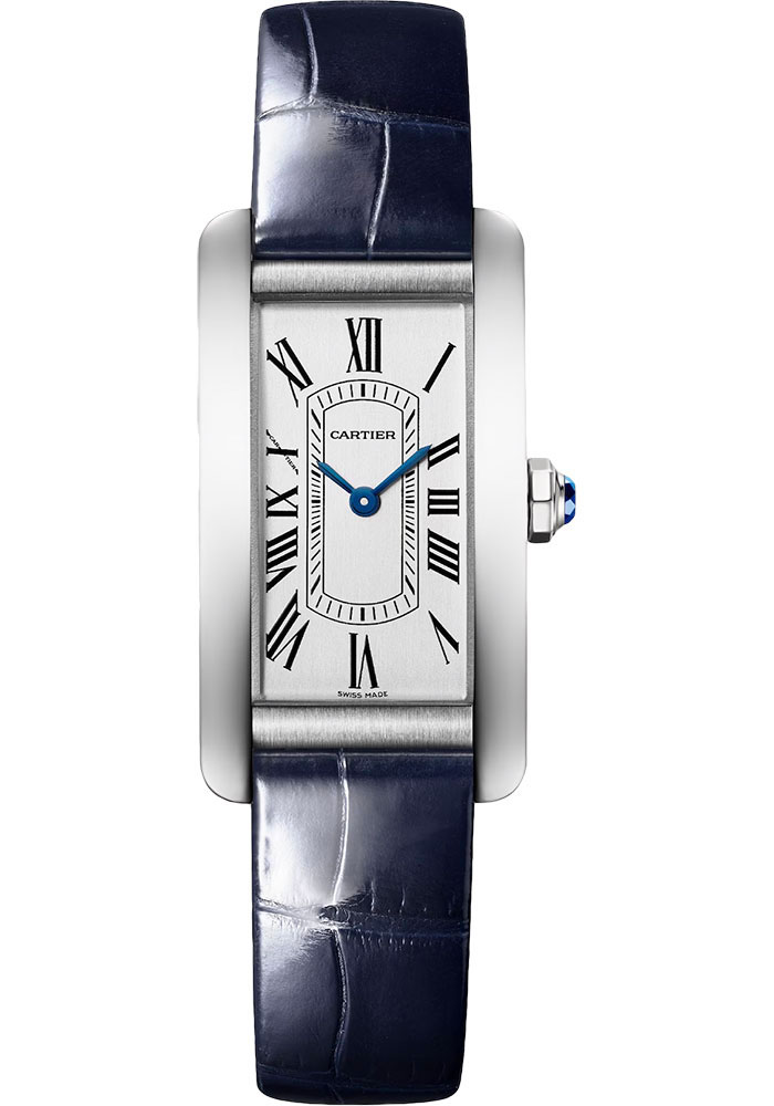Cartier Watches - Tank Americaine Small - Stainless Steel - Style No: WSTA0082