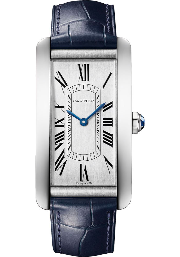 Cartier Watches - Tank Americaine Large - Stainless Steel - Style No: WSTA0083