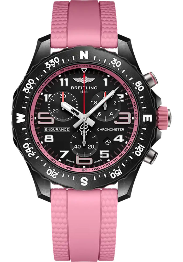 Breitling Watches - Endurance Pro 38mm - Breitlight - Rubber Strap - Tang Buckle - Style No: X83310D41B1S1