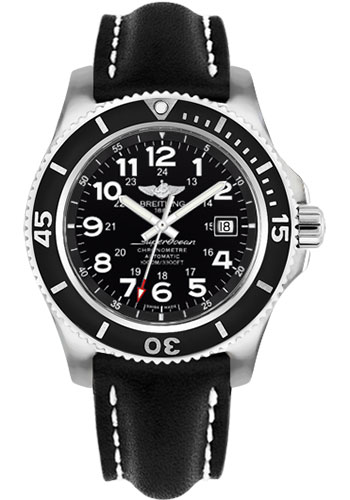 breitling superocean 44 leather strap