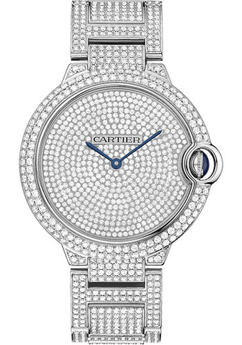 cartier ballon diamond watch