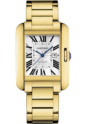Cartier W5310015 Tank Anglaise Yellow 