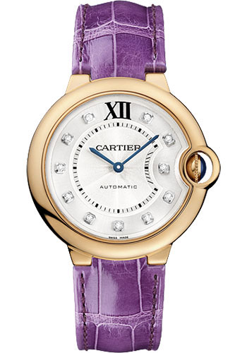 Cartier Ballon Bleu 36mm - Pink Gold Watches From SwissLuxury