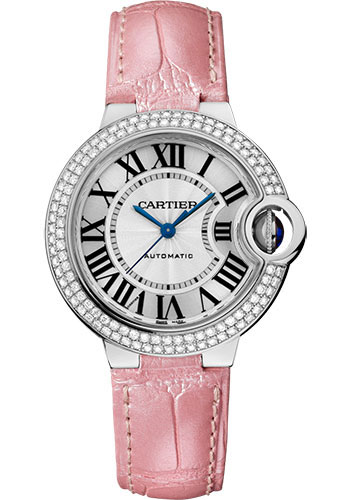 Cartier Ballon Bleu 33mm - White Gold Watches From SwissLuxury