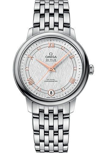 Omega Watches - De Ville Prestige Co-Axial 32.7 mm - Stainless Steel - Style No: 424.10.33.20.52.001