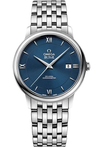 Omega Watches - De Ville Prestige Co-Axial 39.5 mm - Stainless Steel - Style No: 424.10.40.20.03.001