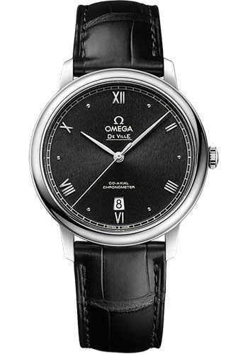 Omega Watches - De Ville Prestige Co-Axial 39.5 mm - Stainless Steel - Style No: 424.13.40.20.01.002