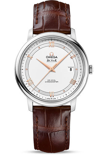 Omega Watches - De Ville Prestige Co-Axial 39.5 mm - Stainless Steel - Style No: 424.13.40.20.02.002