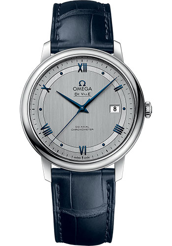 Omega Watches - De Ville Prestige Co-Axial 39.5 mm - Stainless Steel - Style No: 424.13.40.20.02.003