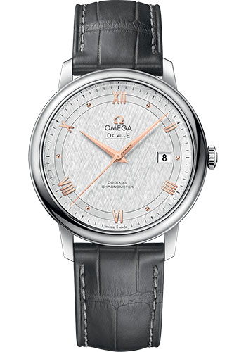 Omega Watches - De Ville Prestige Co-Axial 39.5 mm - Stainless Steel - Style No: 424.13.40.20.02.005