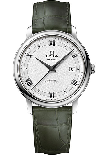 Omega Watches - De Ville Prestige Co-Axial 39.5 mm - Stainless Steel - Style No: 424.13.40.20.02.006