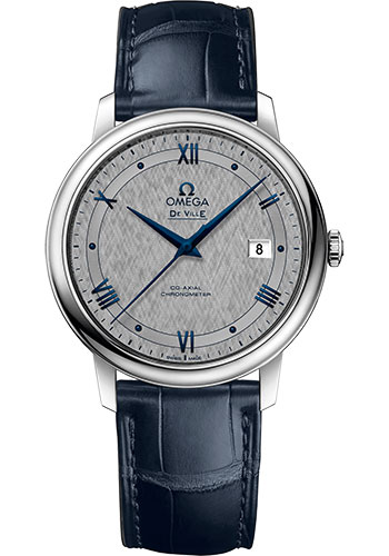 Omega Watches - De Ville Prestige Co-Axial 39.5 mm - Stainless Steel - Style No: 424.13.40.20.06.002