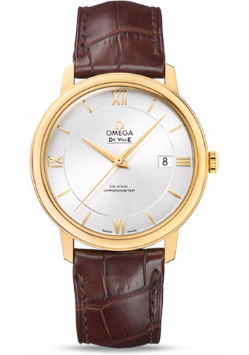 omega deville gold watch