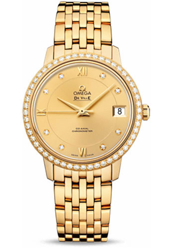 Omega De Ville Prestige Co-Axial 32.7 mm - Yellow Gold Watches