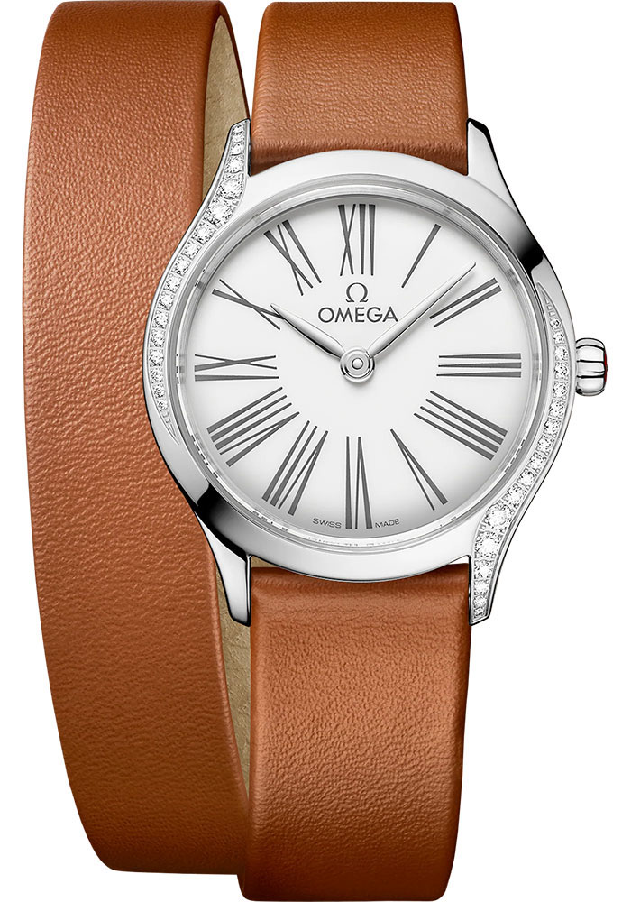 Omega Watches - De Ville Tresor Quartz - 26 mm - Stainless Steel - Style No: 428.17.26.60.04.005