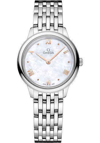 Omega Watches - De Ville Prestige Quartz 27.5 mm - Stainless Steel - Style No: 434.10.28.60.05.001