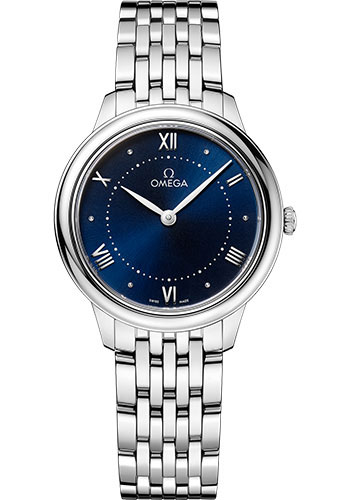 Omega Watches - De Ville Prestige Quartz 30 mm - Stainless Steel - Style No: 434.10.30.60.03.001