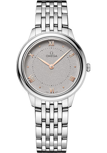 Omega Watches - De Ville Prestige Quartz 30 mm - O-Megasteel - Style No: 434.10.30.60.06.001