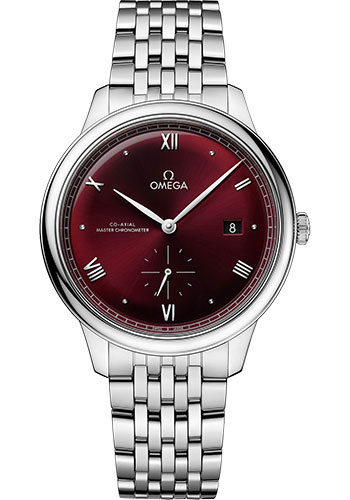 Omega Watches - De Ville Prestige Co-Axial Small Seconds - 41 mm - Stainless Steel - Style No: 434.10.41.20.11.001