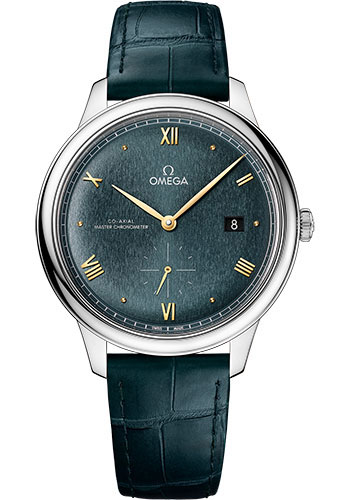 Omega Watches - De Ville Prestige Co-Axial Small Seconds - 41 mm - Stainless Steel - Style No: 434.13.41.20.10.001