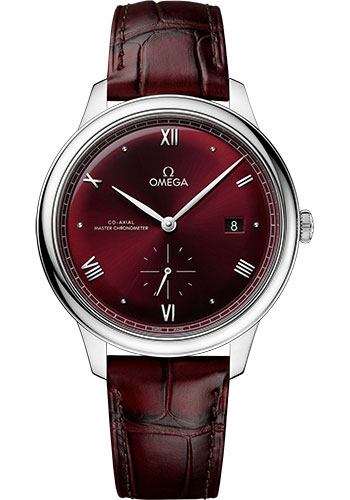 Omega Watches - De Ville Prestige Co-Axial Small Seconds - 41 mm - Stainless Steel - Style No: 434.13.41.20.11.001