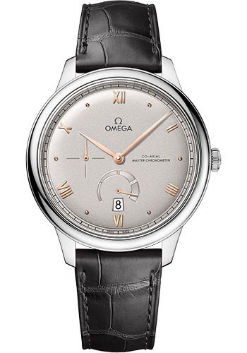 Omega Watches - De Ville Prestige Co-Axial Power Reserve - 41 mm - Stainless Steel - Style No: 434.13.41.21.06.001