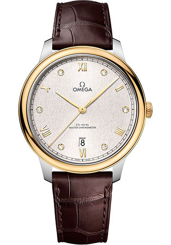 Omega Watches - De Ville Prestige Co-Axial 40 mm - Steel and Yellow Gold - Style No: 434.23.40.20.52.001