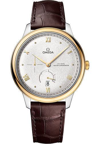 Omega Watches - De Ville Prestige Co-Axial Power Reserve - 41 mm - Steel and Yellow Gold - Style No: 434.23.41.21.02.001