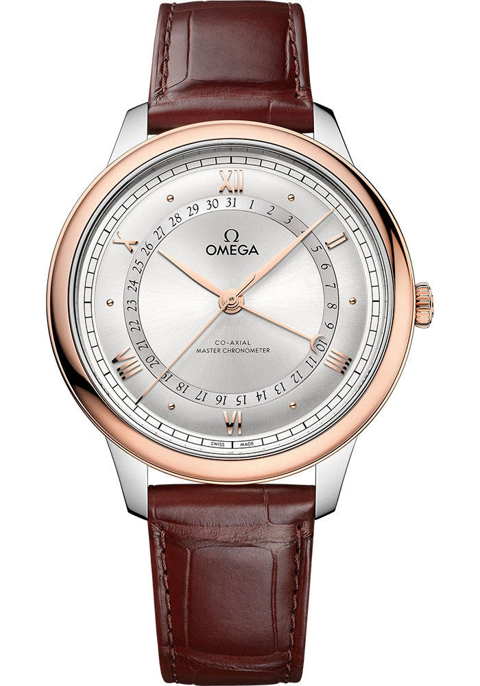 Omega Watches - De Ville Prestige Co-Axial 42 mm - Steel and Sedna Gold - Style No: 434.23.42.22.02.001