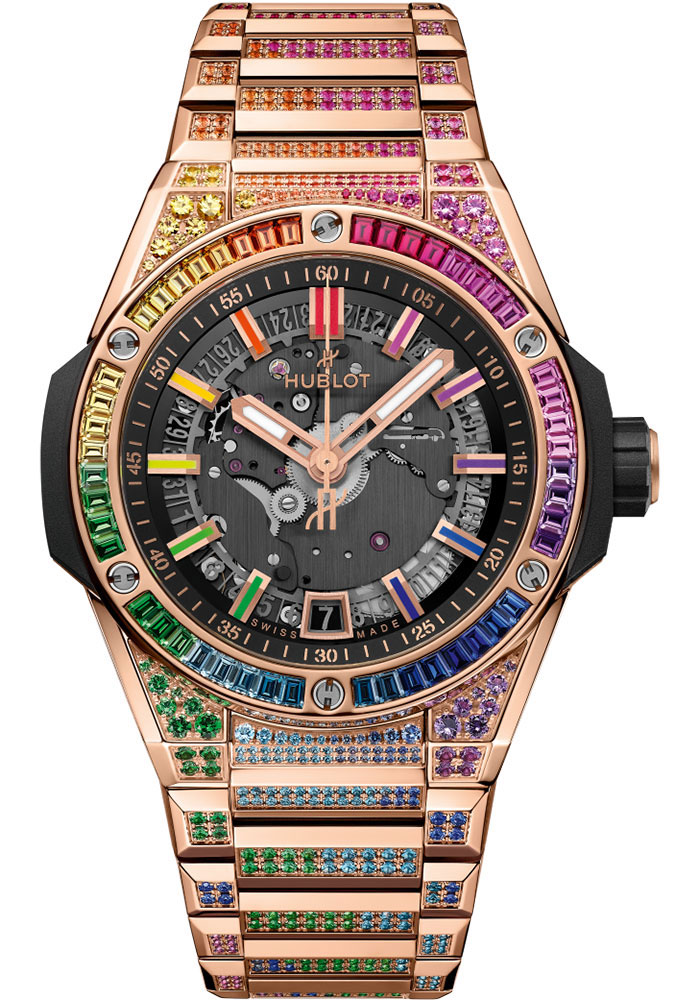 Hublot Watches - Big Bang 40mm Integraded Time Only - King Gold - Style No: 456.OX.0180.OX.3999