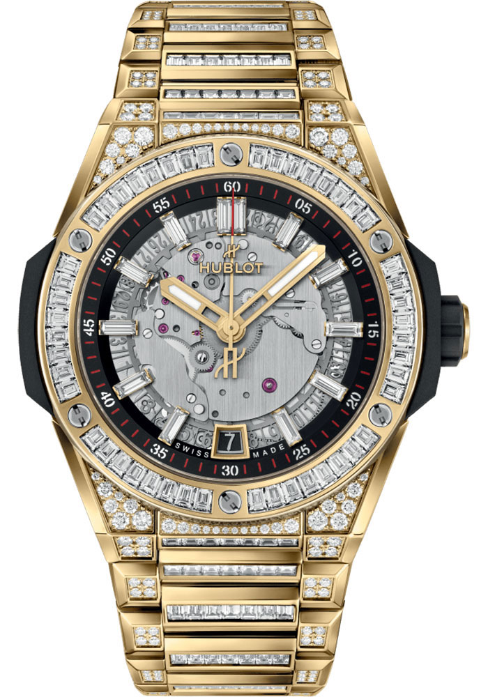 Hublot Watches - Big Bang 40mm Integraded Time Only - Yellow Gold - Style No: 456.VX.0130.VX.9804