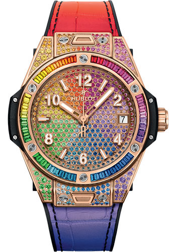 Hublot Watches - Big Bang 39mm One Click - Rainbow - Style No: 465.OX.9900.LR.0999